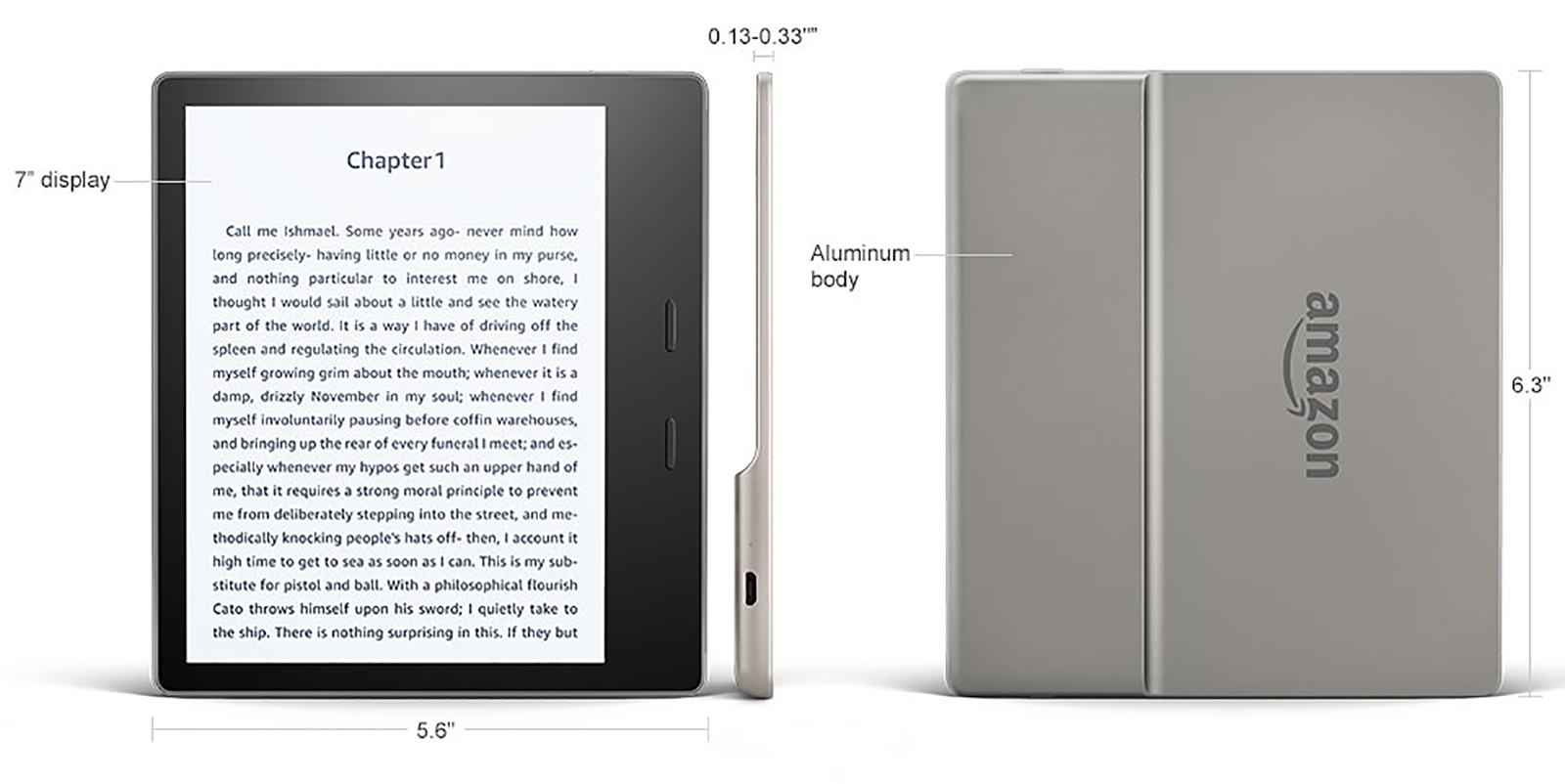 Amazon Oasis: the New Waterproof Kindle is Here